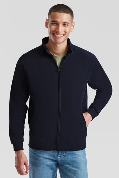 SS826: Premium 70/30 Sweatshirt Jacket Mens Sweatshirts Fruit of the Loom