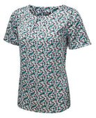 Suzie Ladies Round Neck Blouse Blouses Vortex Designs