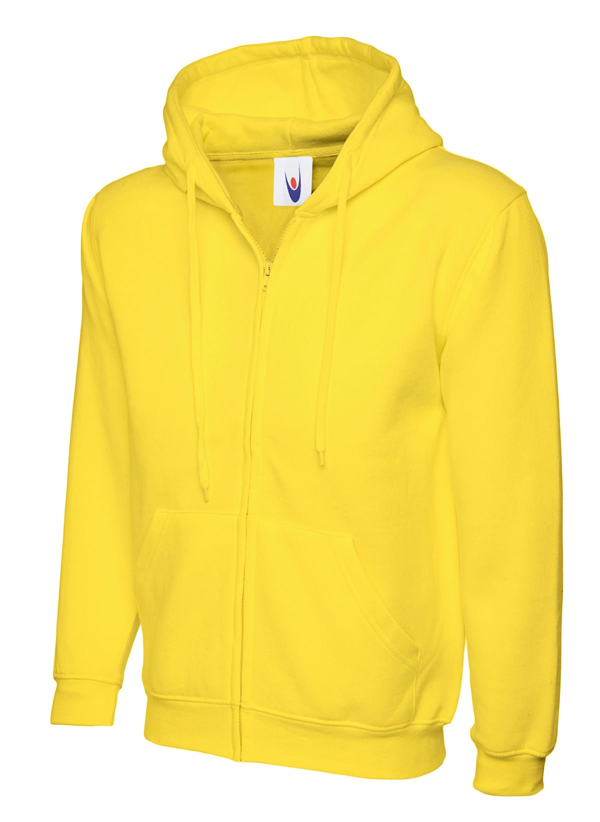 UC504: Unisex Full Zip Hooded Sweatshirt Mens Hoodies Uneek