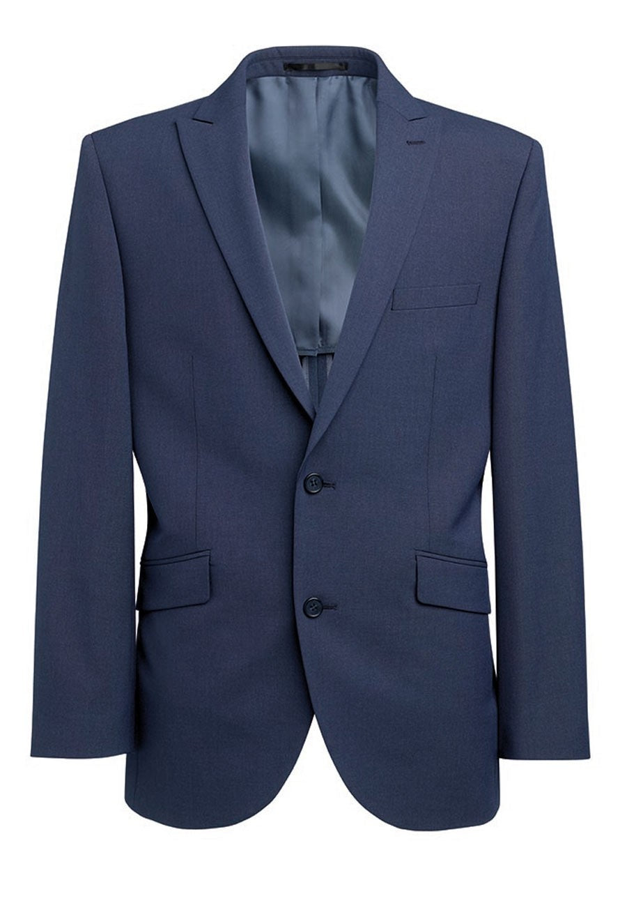5427: William Tailored Fit Mens Suit Jacket Mens Suit Jacket Brook Taverner Denim 34 Regular