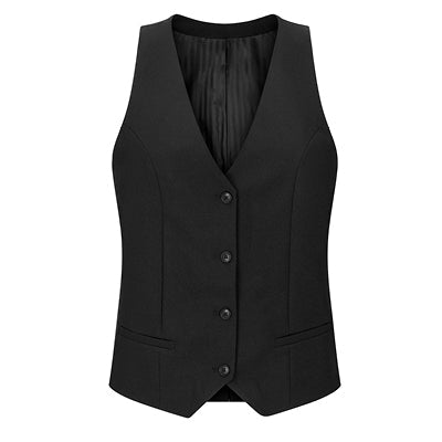 Wimbledon Ladies Hospitality Waistcoat Ladies Waistcoat Clubclass Black XS