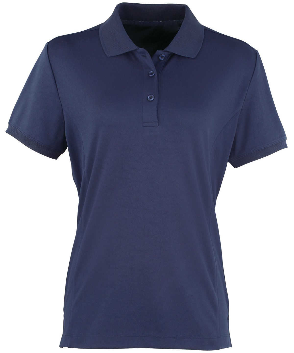 PR616: Ladies Pique Polo Shirt Womens Polos Premier Navy XS