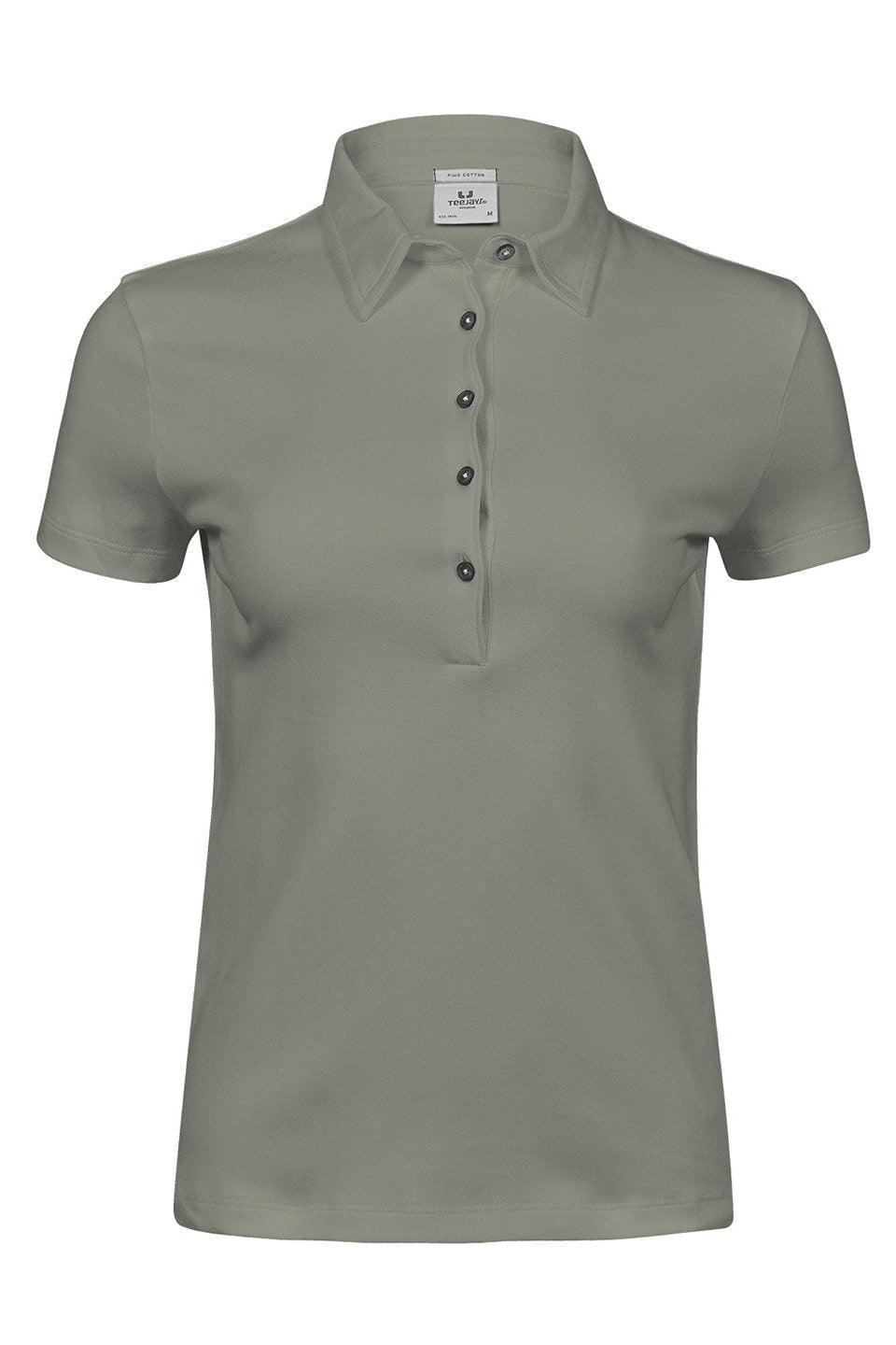 Women’s Pima Cotton Polo Women Polo Shirt Tee Jays Sage S
