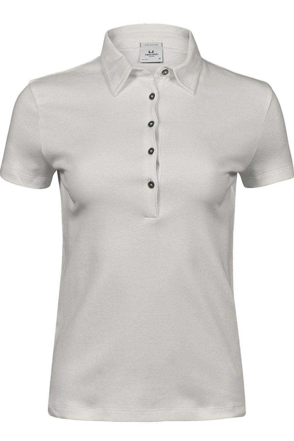 Women’s Pima Cotton Polo Women Polo Shirt Tee Jays Cement S