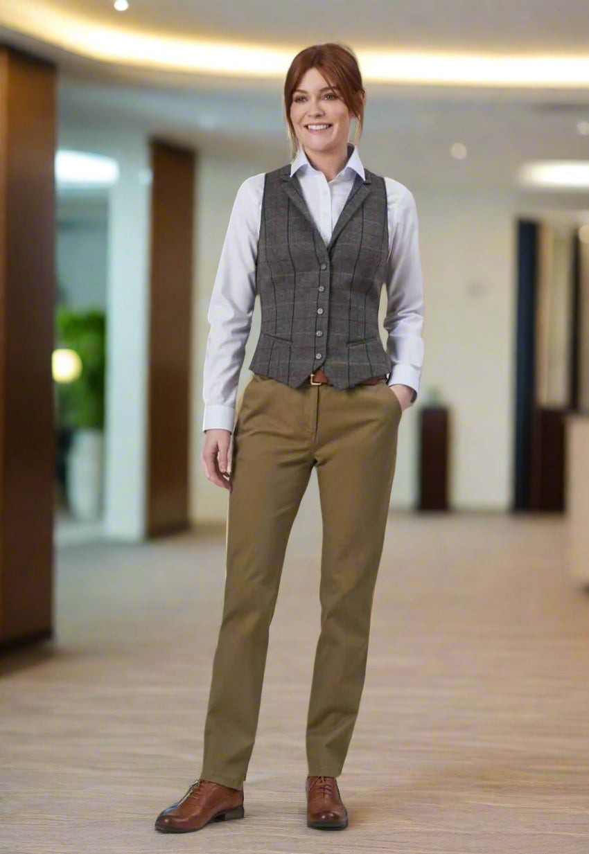 Houston Slim Leg Chino - Bright Colours Womens Chinos Brook Taverner