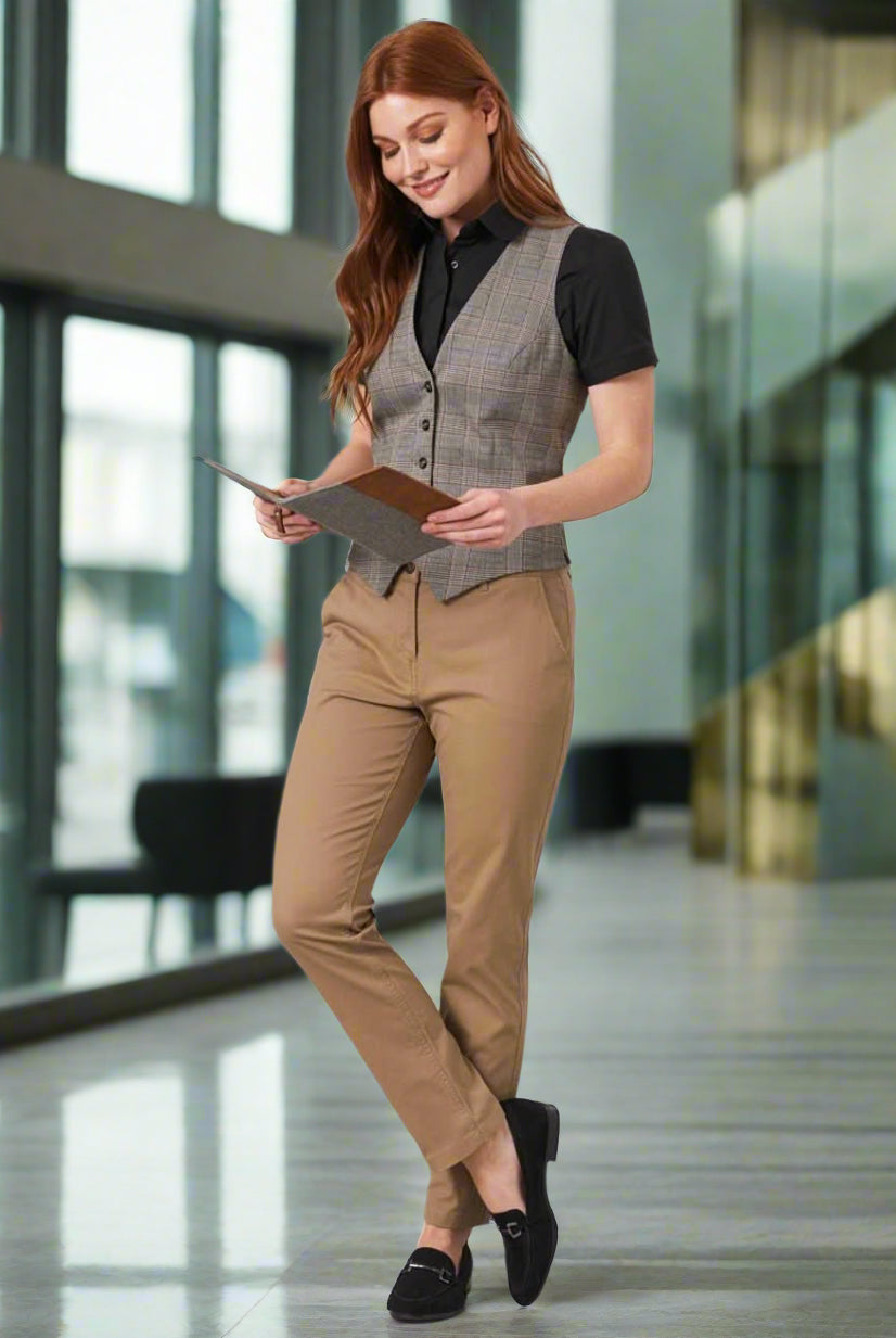 Houston Slim Leg Chino - Bright Colours Womens Chinos Brook Taverner