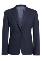 Cannes Ladies Tailored Fit Suit Jacket Ladies Suit Jacket Brook Taverner Navy 4 Regular