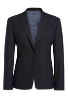 Cannes Ladies Tailored Fit Suit Jacket Ladies Suit Jacket Brook Taverner Black 4 Regular