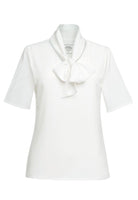Flavia Ladies Tie Neck Blouse Blouses Brook Taverner