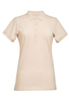 2372: Arlington Ladies Premium Cotton Polo Womens Polos Brook Taverner Sand XS
