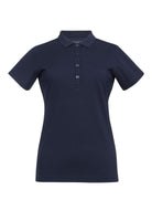 2373: Laurel Ladies Performance Polo Shirt Womens Polos Brook Taverner Navy XS