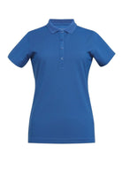 2373: Laurel Ladies Performance Polo Shirt Womens Polos Brook Taverner Royal Blue XS