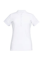 2373: Laurel Ladies Performance Polo Shirt Womens Polos Brook Taverner White XS