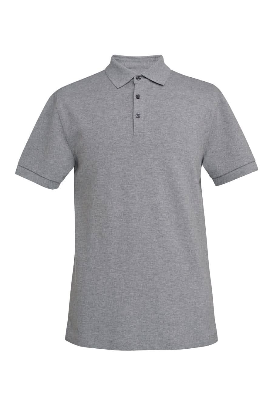 4223: Hampton Premium Polo Shirt Mens Polos Brook Taverner Grey Marl XS