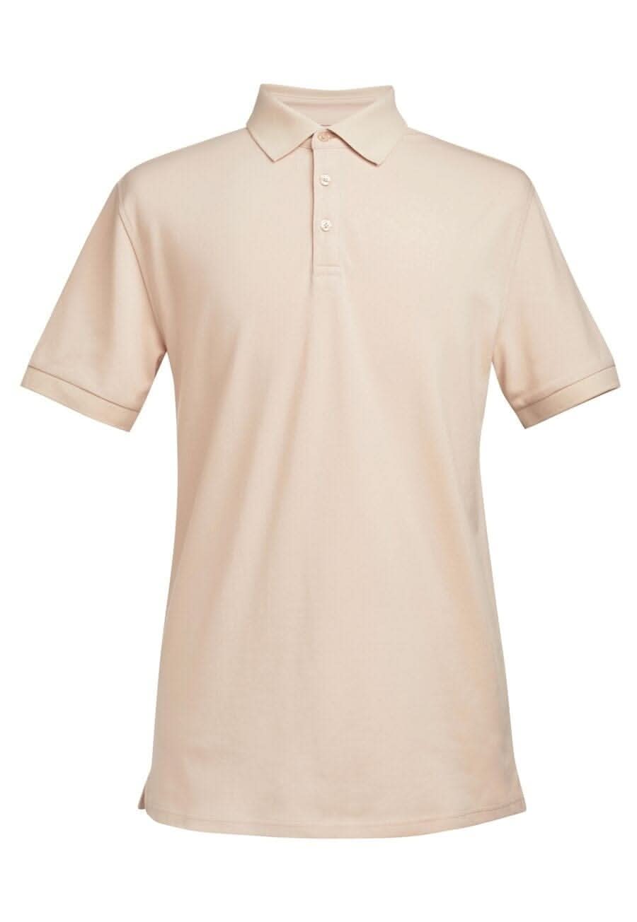 4223: Hampton Premium Polo Shirt Mens Polos Brook Taverner Sand XS