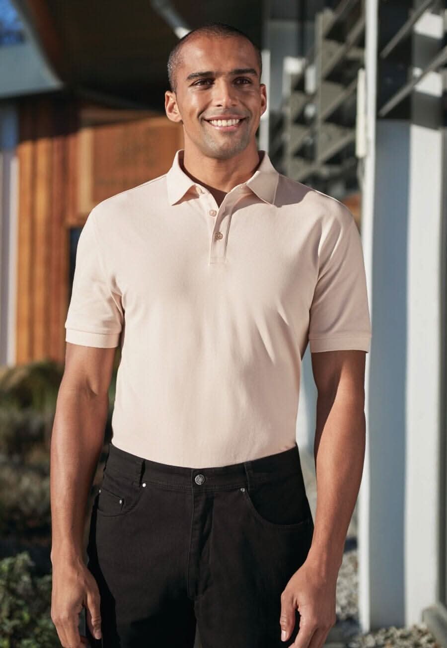 4223: Hampton Premium Polo Shirt Mens Polos Brook Taverner