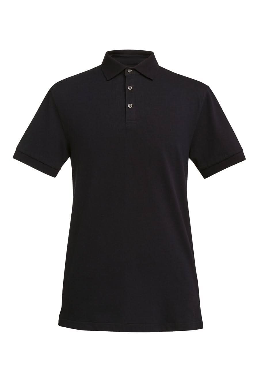 4223: Hampton Premium Polo Shirt Mens Polos Brook Taverner Black XS