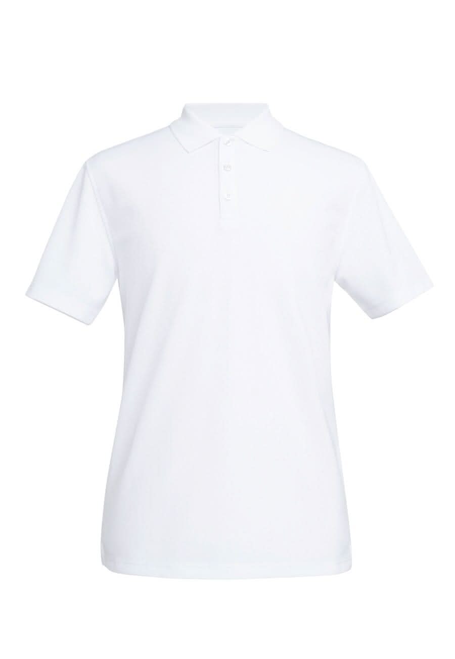 4224: Columbia Performance Mens Polo Shirt Mens Polos Brook Taverner White XS
