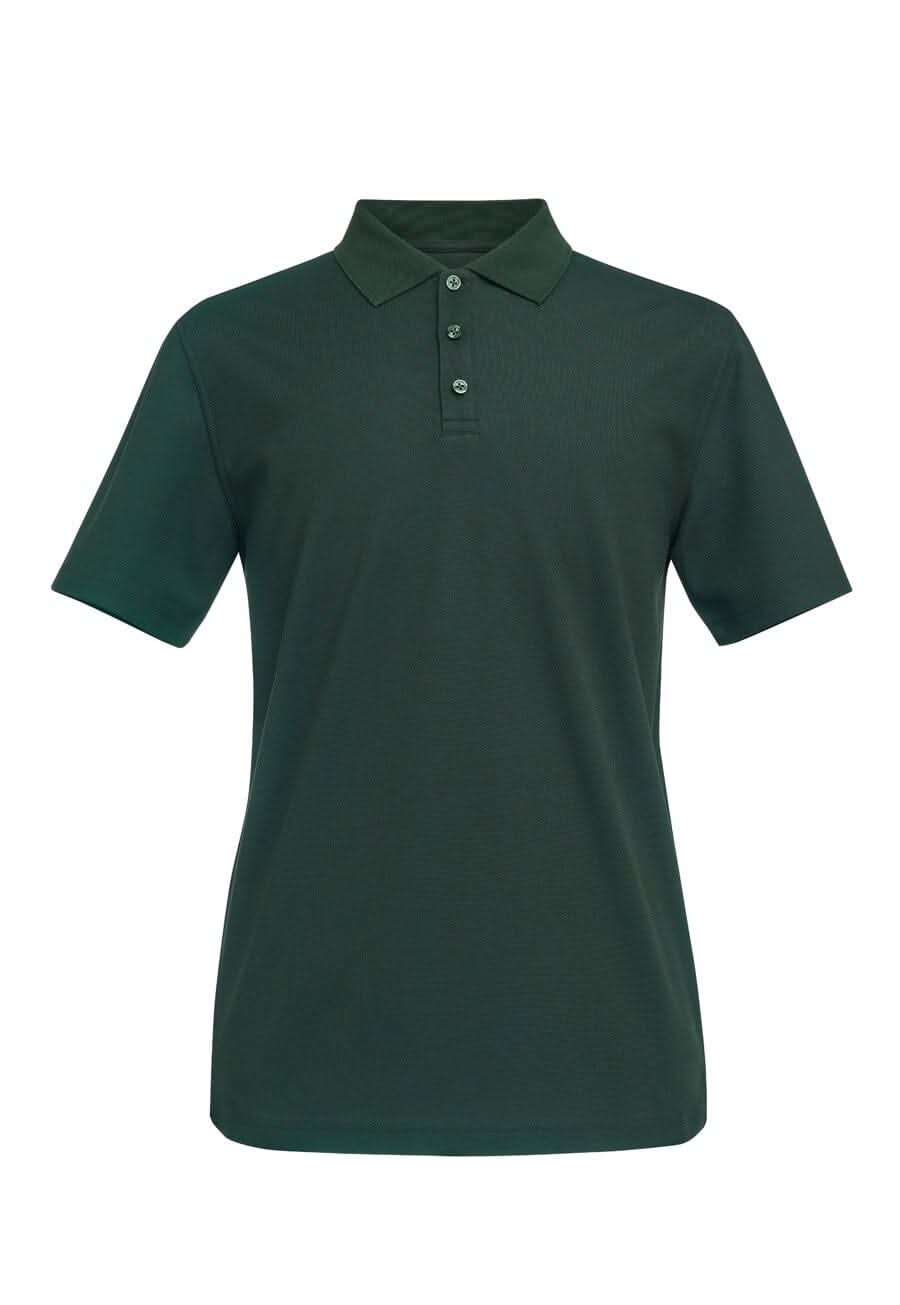 4224: Columbia Performance Mens Polo Shirt Mens Polos Brook Taverner Bottle Green XS