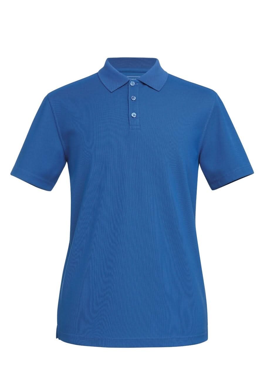 4224: Columbia Performance Mens Polo Shirt Mens Polos Brook Taverner Royal Blue XS