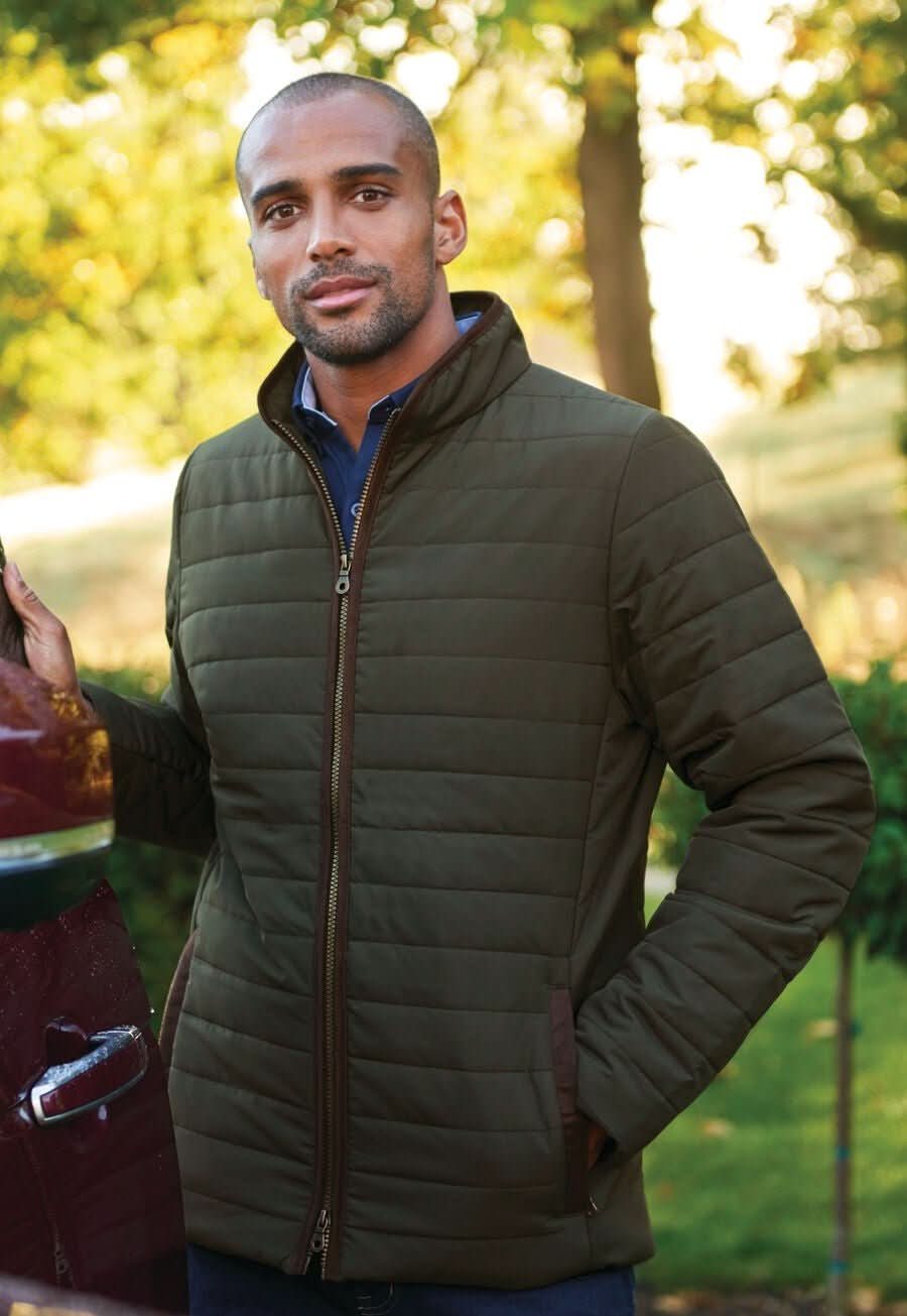 4369: Orlando Mens Quilted Jacket Mens Coats Brook Taverner