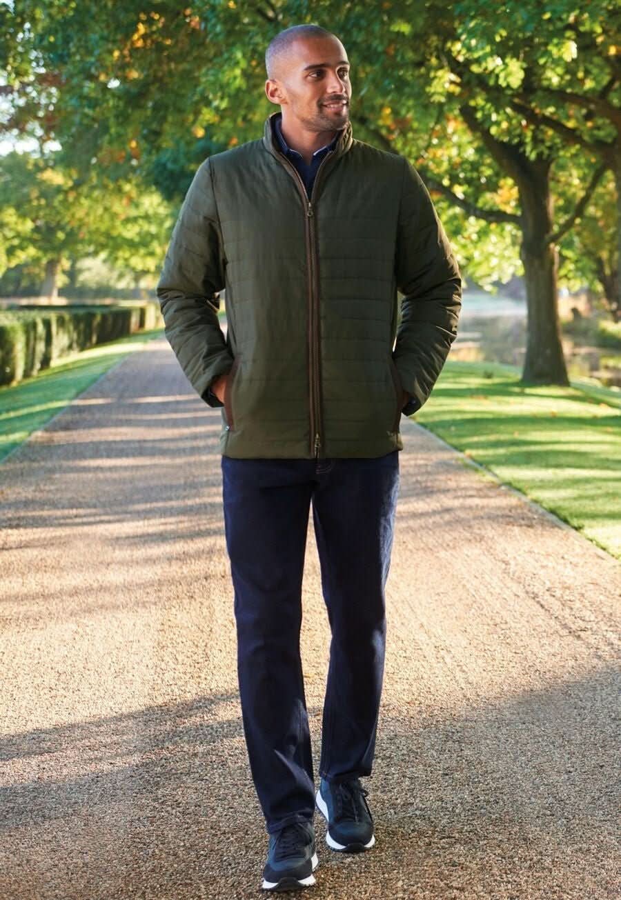 4369: Orlando Mens Quilted Jacket Mens Coats Brook Taverner