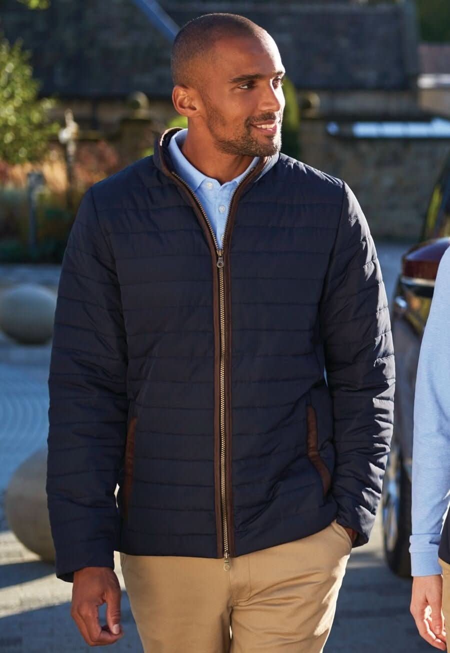 4369: Orlando Mens Quilted Jacket Mens Coats Brook Taverner