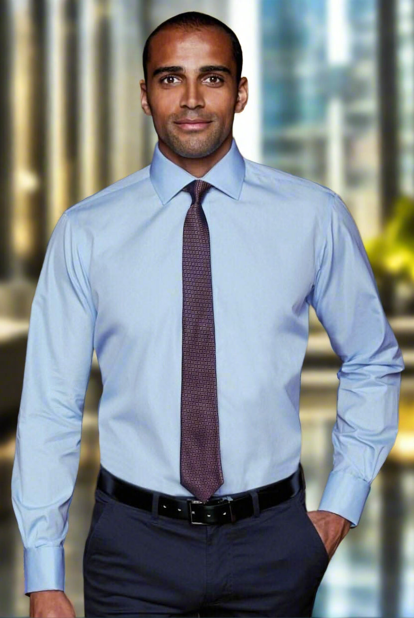 Chester Mens Classic Fit Cotton Shirt Mens Long Sleeve Shirts Brook Taverner