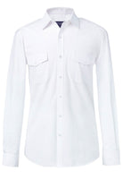 Ares Slim Fit Mens Pilot Shirt Mens Long Sleeve Shirts Brook Taverner