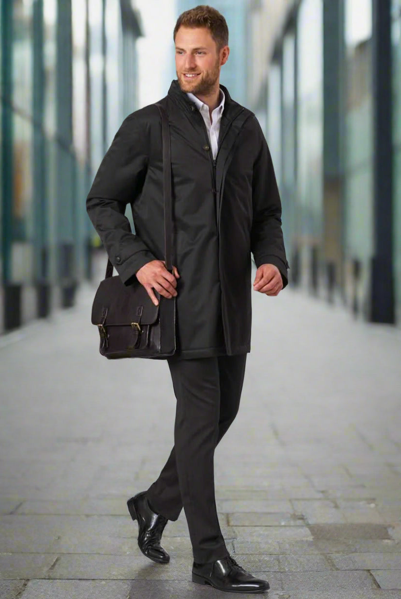 Chicago Luxury Mens Raincoat Mens Coats Brook Taverner