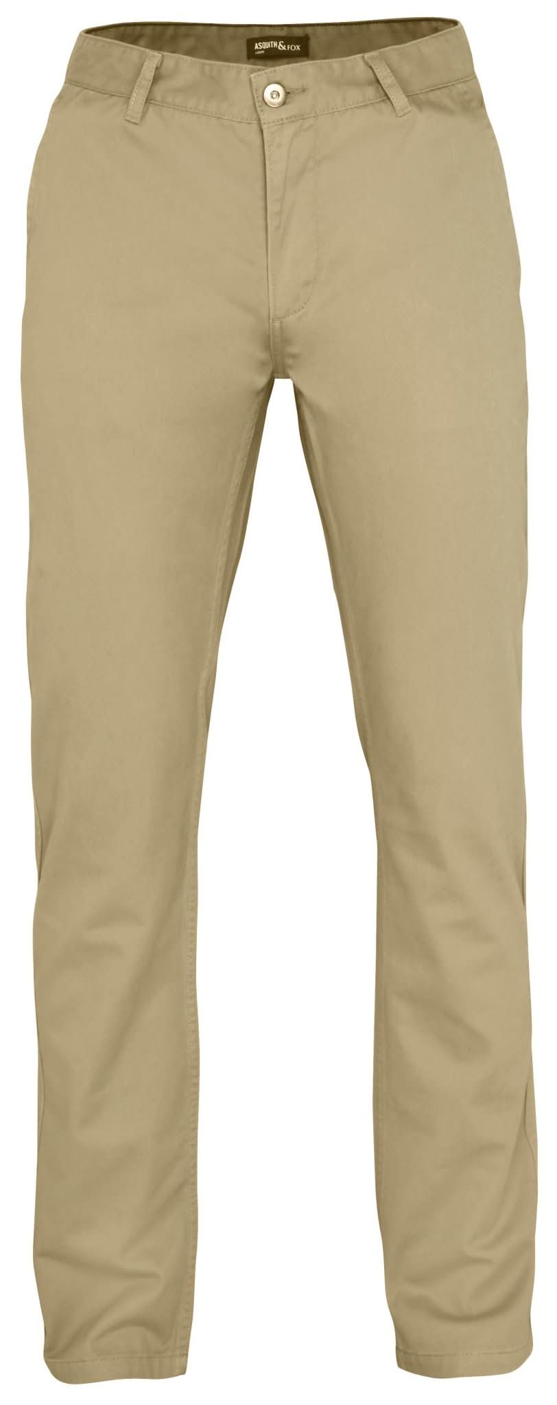 AQ050: Mens Classic Fit Chino Trousers Mens Chinos Asquith & Fox
