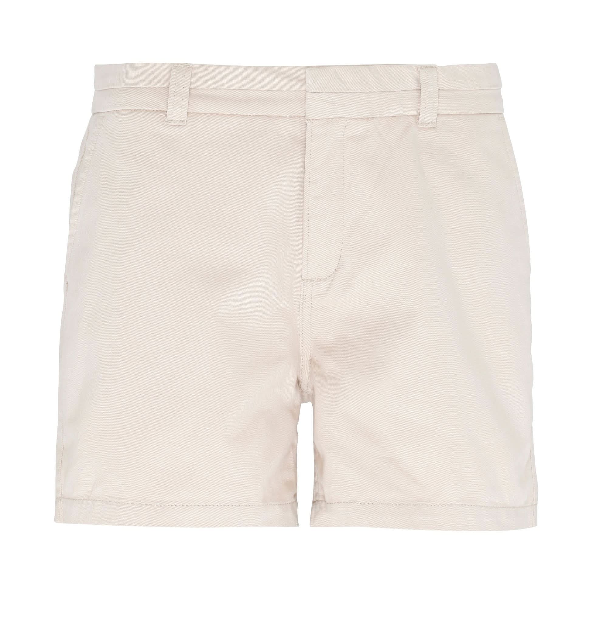 AQ061: Ladies Chino Shorts Womens Chinos Asquith & Fox