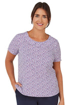 Ava Ladies Tuck Neck Blouse Blouses Vortex Designs