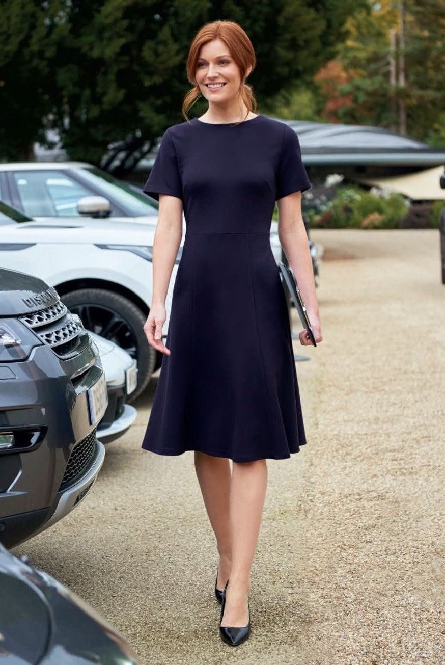 Belinda Women's Jersey Stretch Dress Dresses Brook Taverner