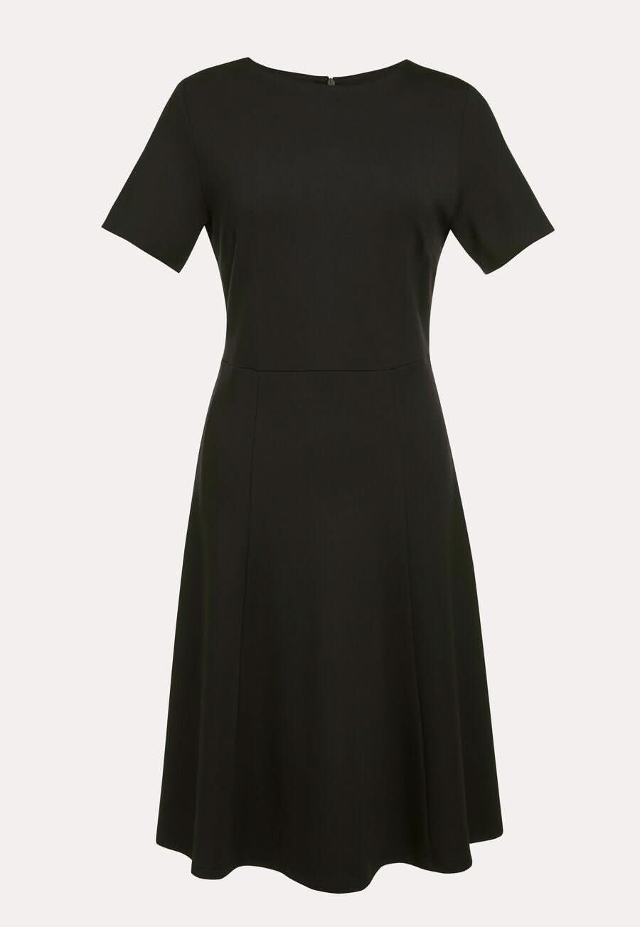 Belinda Women's Jersey Stretch Dress Dresses Brook Taverner Black 6