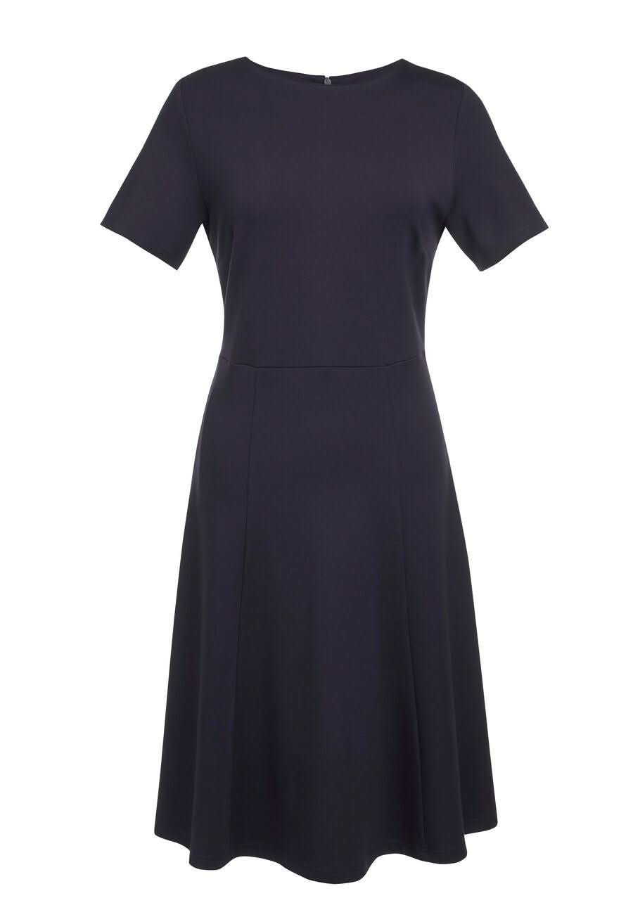 Belinda Women's Jersey Stretch Dress Dresses Brook Taverner Navy 6
