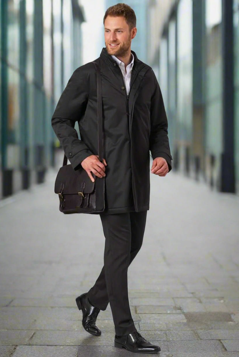 Chicago Luxury Mens Raincoat Mens Coats Brook Taverner