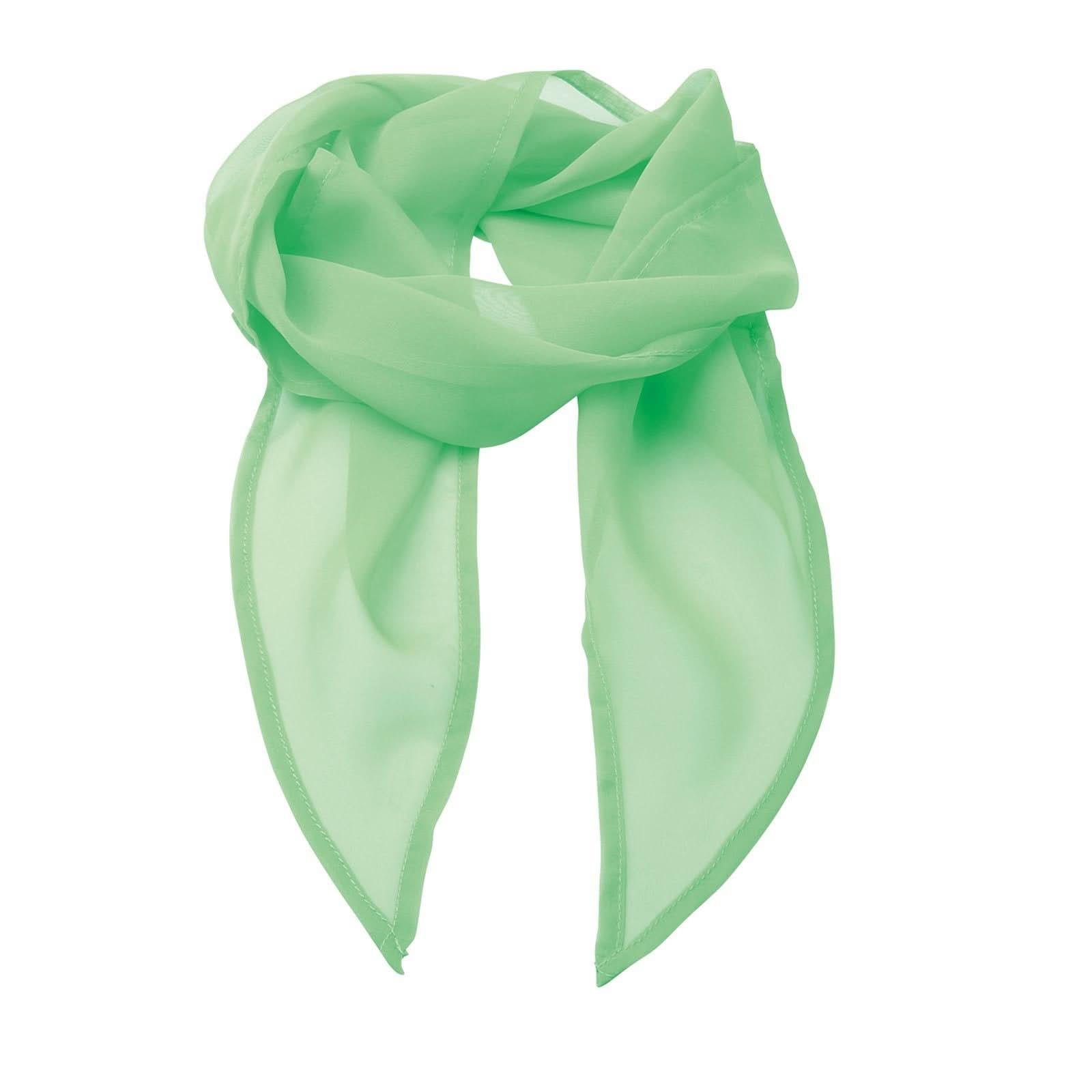 PR740: Ladies Chiffon Scarf Scarves Premier Apple Regular