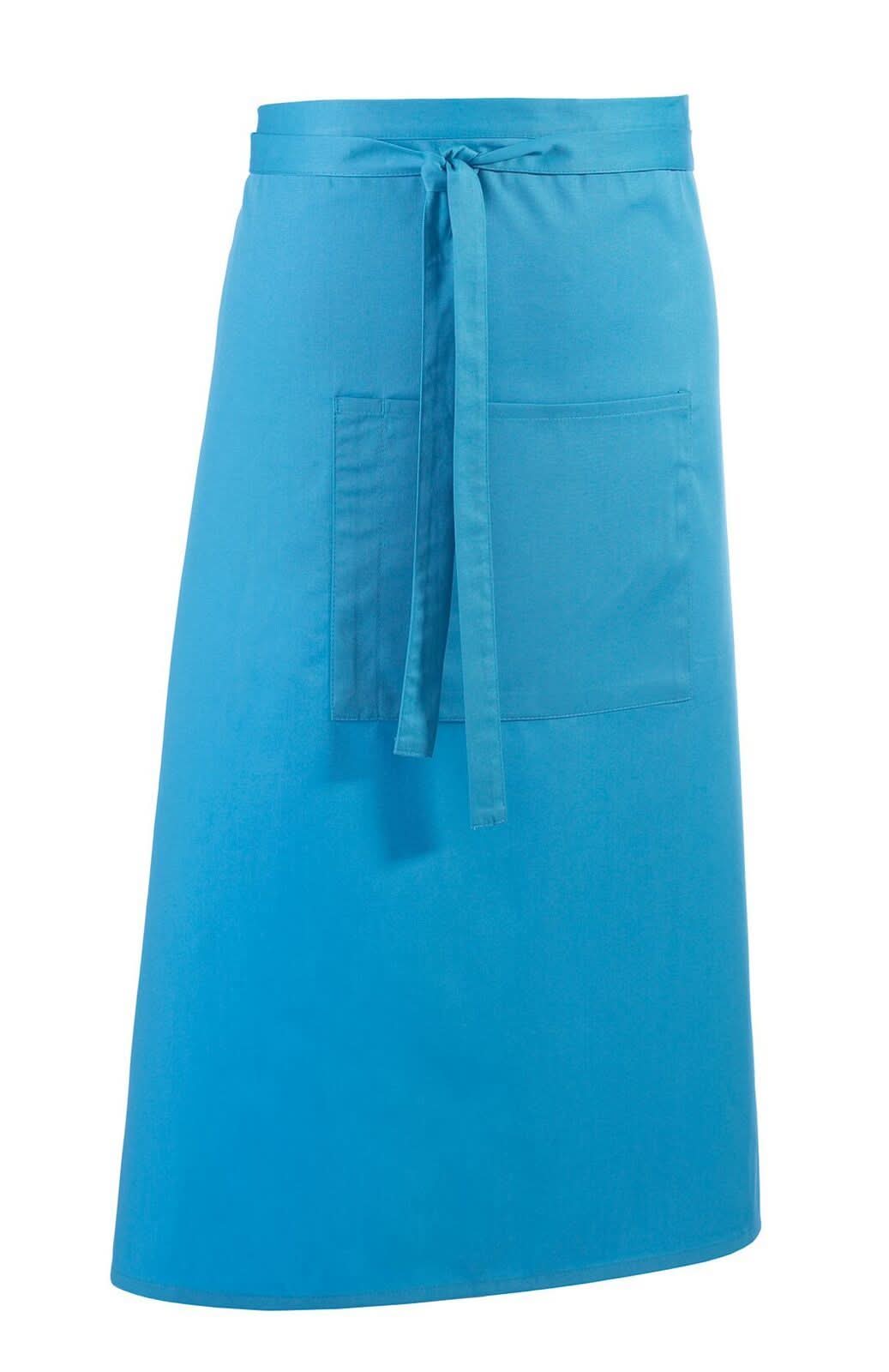Colours Bar Apron Aprons Premier Turquoise
