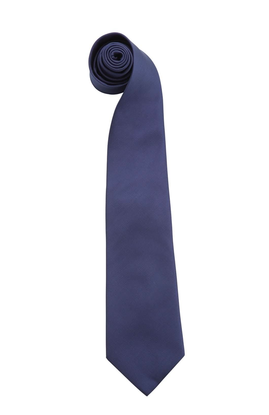PR765: Colours Fashion Tie Ties Premier Navy Regular