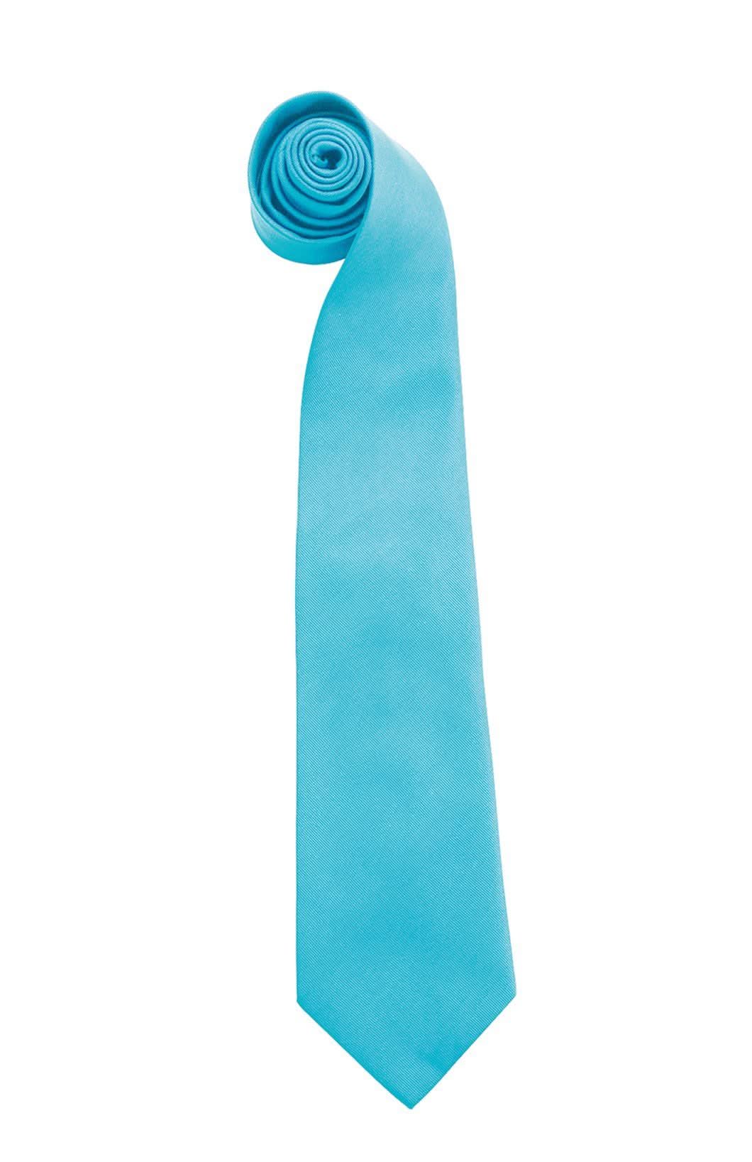 PR765: Colours Fashion Tie Ties Premier Turquoise Regular