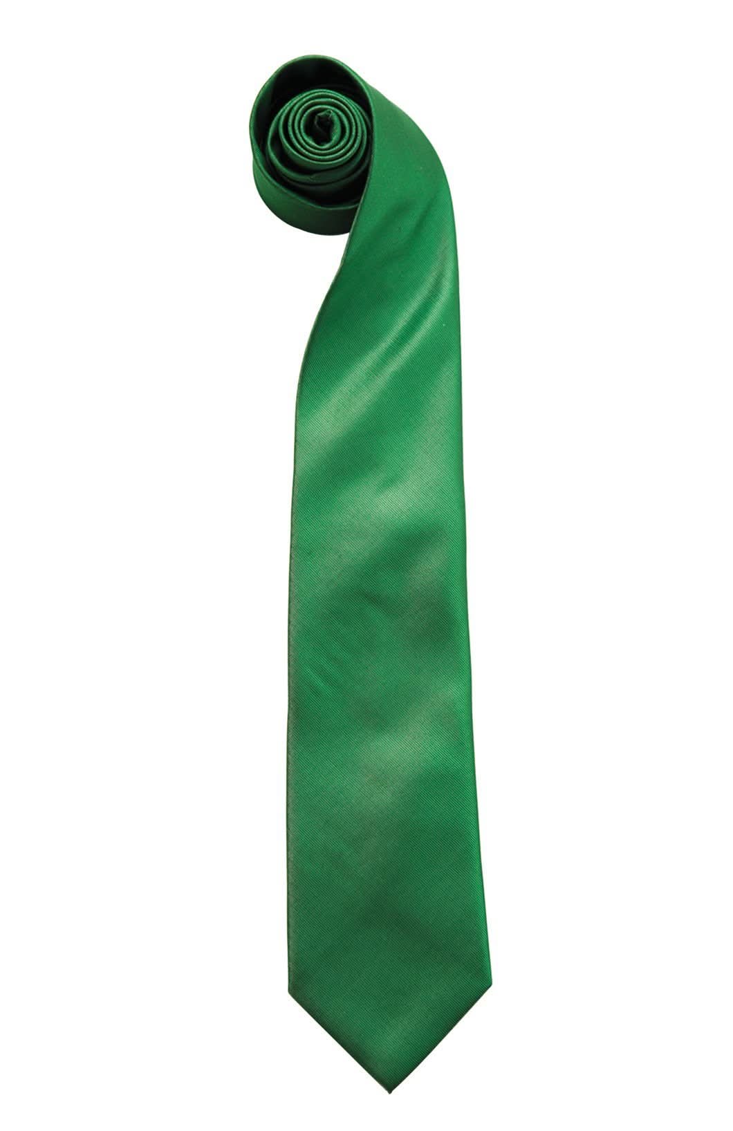 PR765: Colours Fashion Tie Ties Premier Emerald Regular