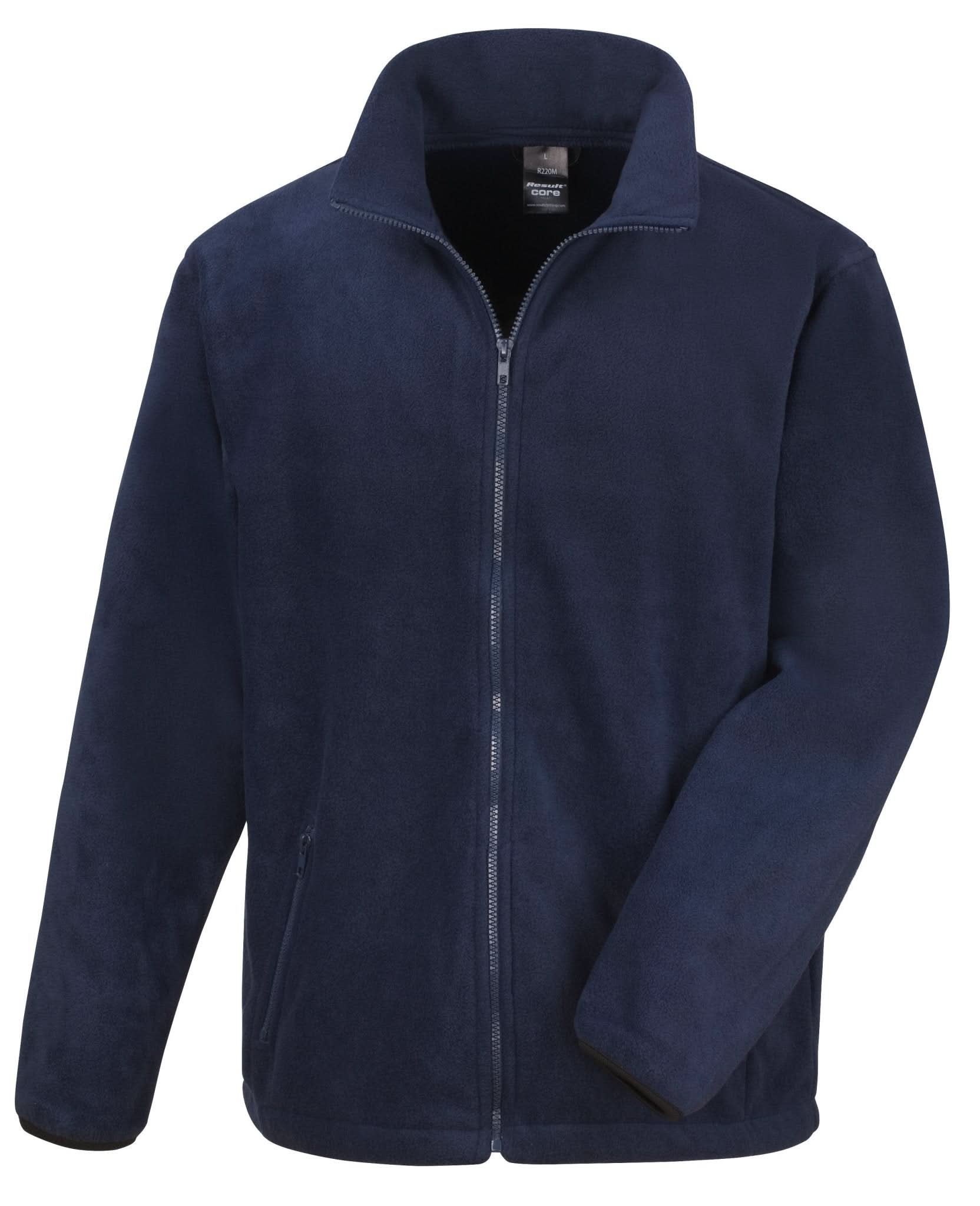 R220X: Result Core Mens Fleece Mens Fleeces Result Core Navy XS