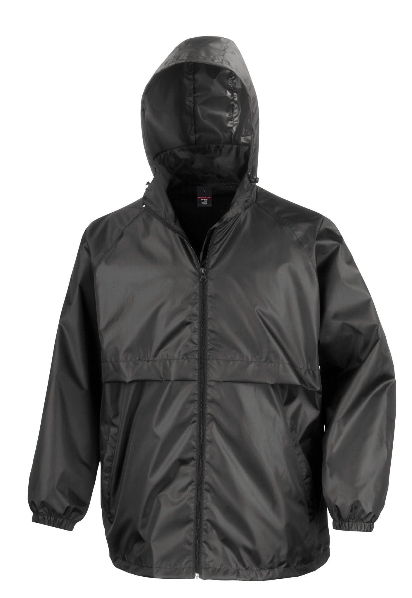 R205X: Result Core Unisex Jacket Mens Coats Result Core Black XS