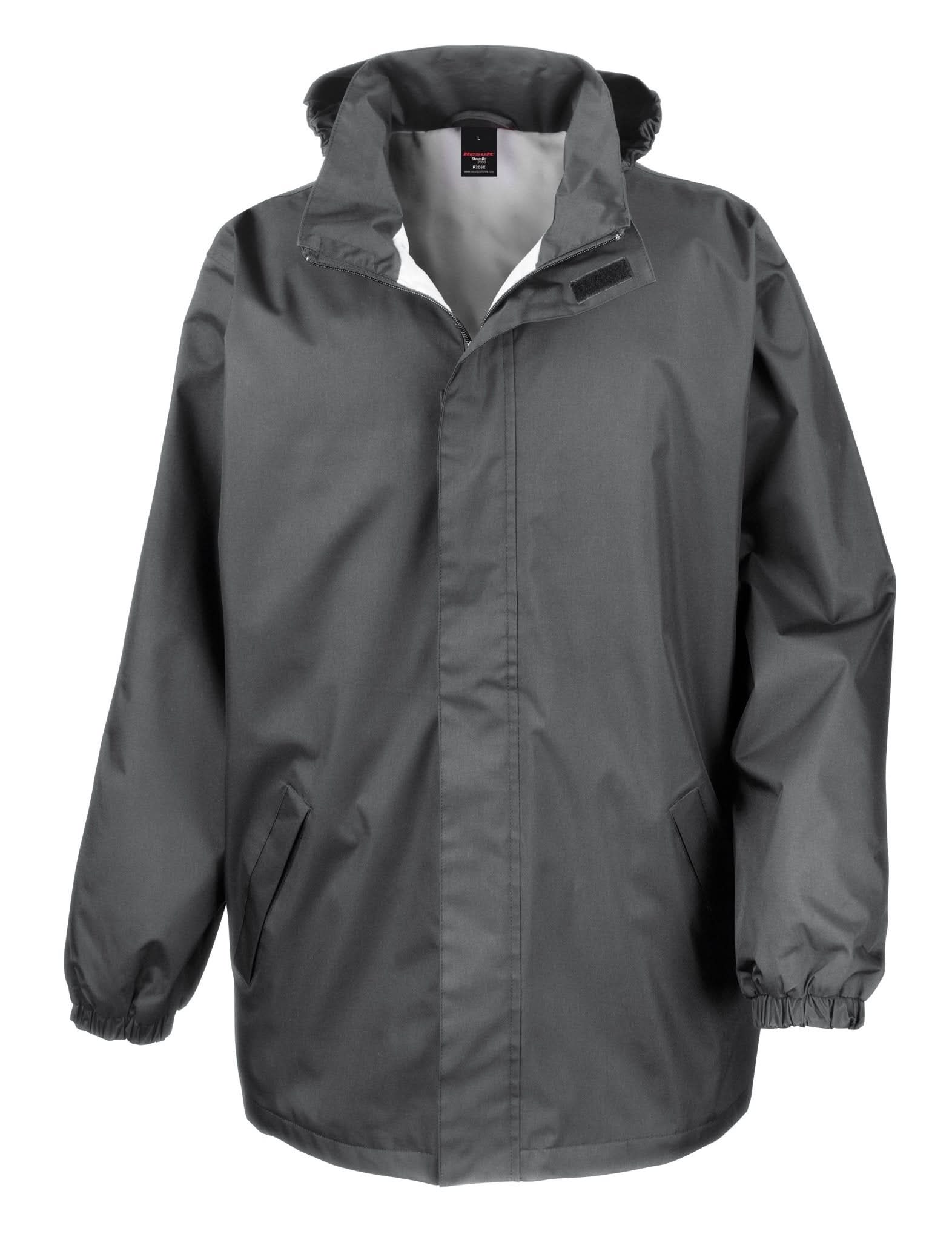 R206X: Result Core Unisex Jacket Mens Coats Result Core Steel Grey S