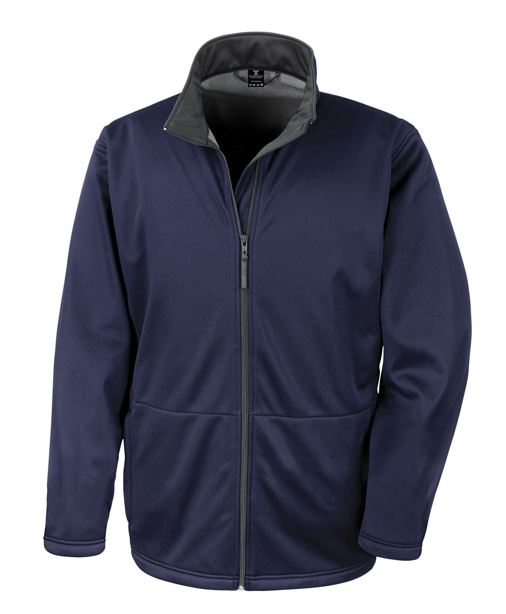 R209X: Result Core Softshell Jacket Mens Softshell Jackets Result Core Navy XS
