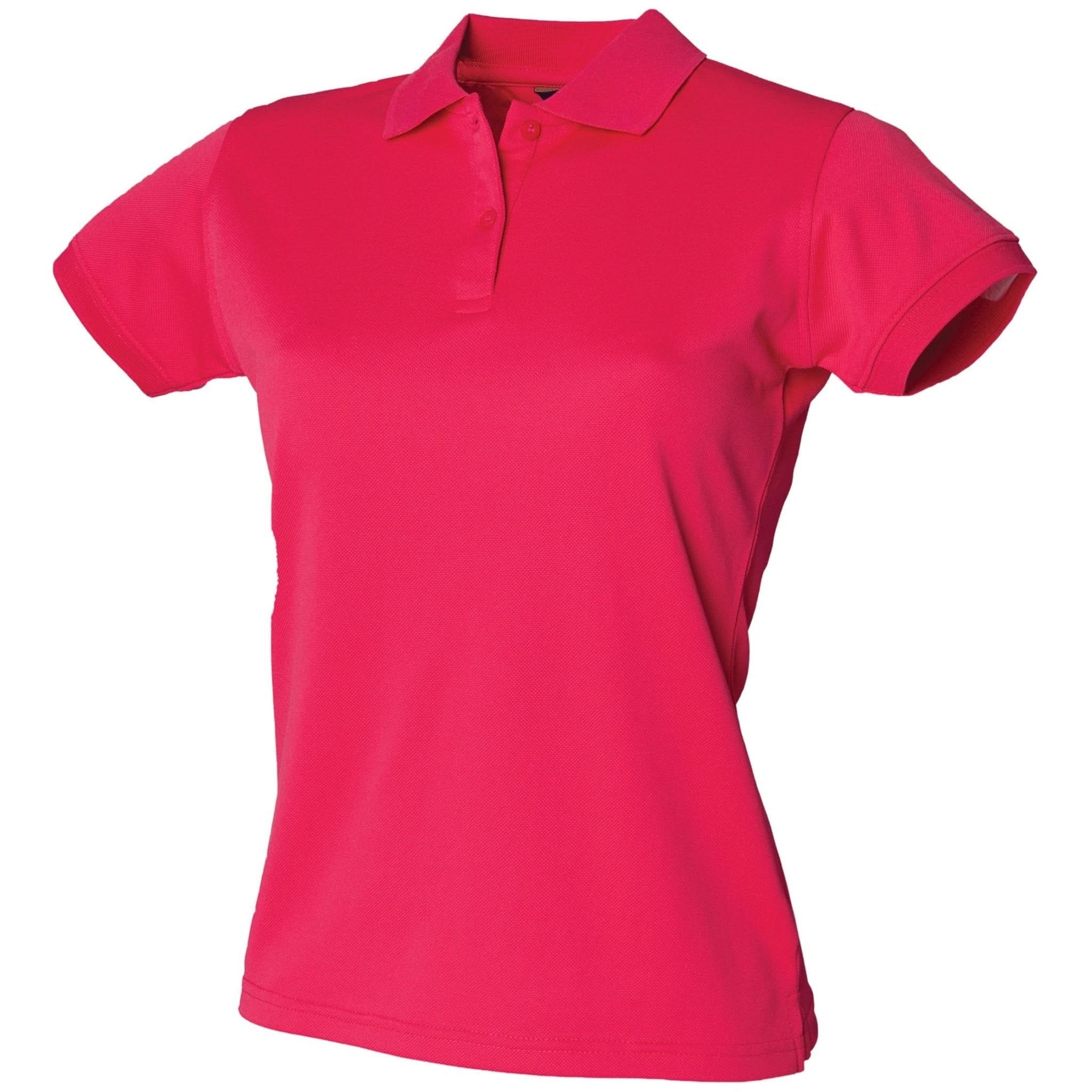 HB476: Womens Coolplus Polo Shirt Womens Polos Henbury