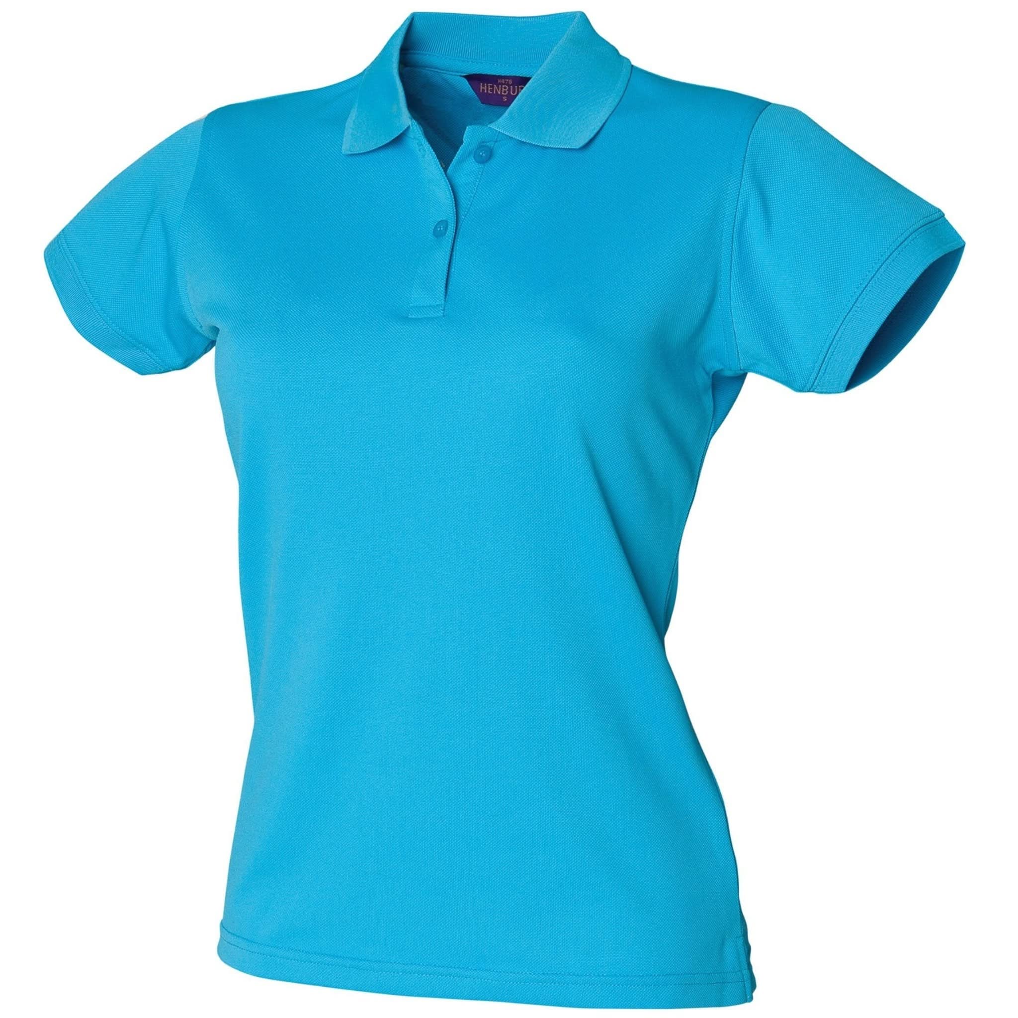 HB476: Womens Coolplus Polo Shirt Womens Polos Henbury