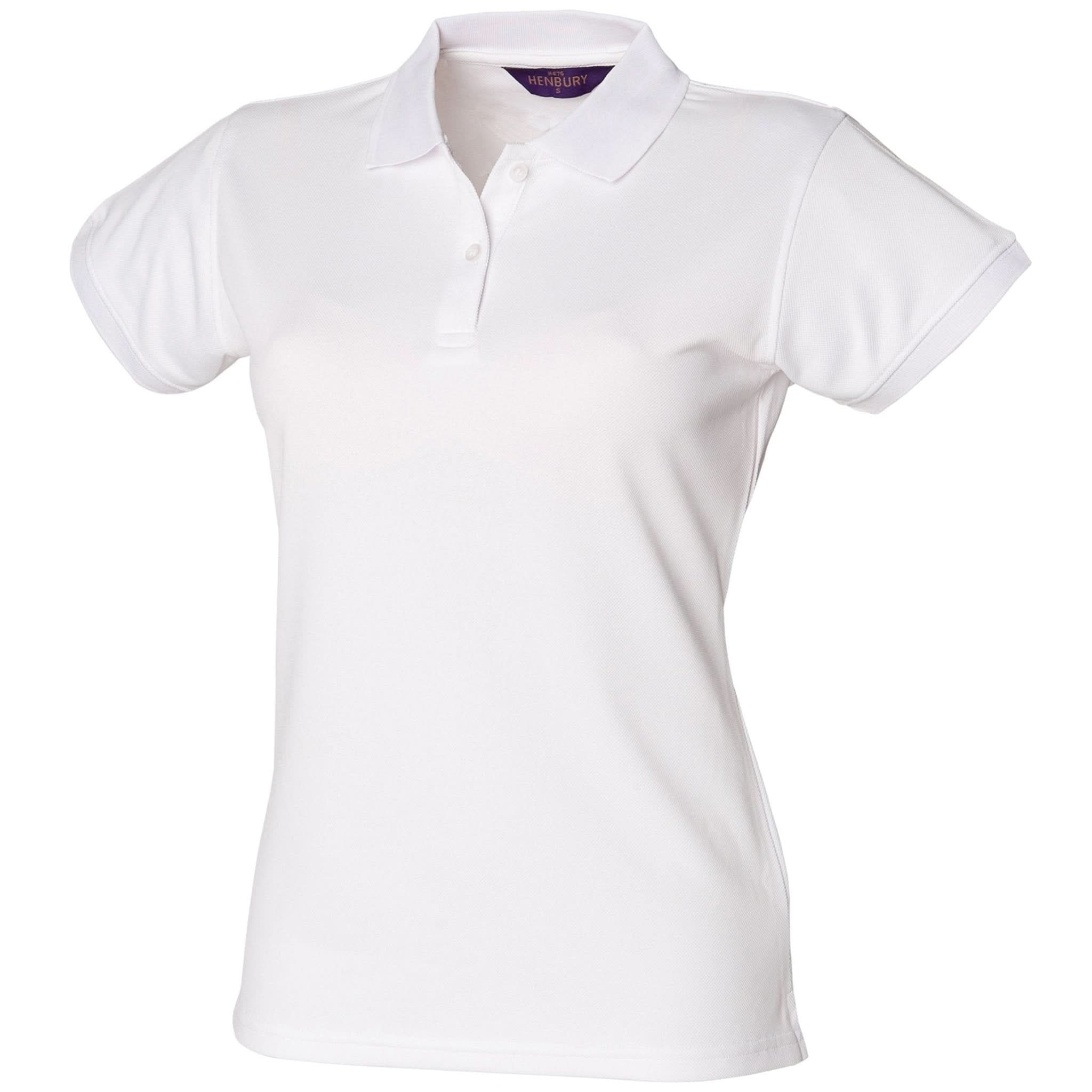HB476: Womens Coolplus Polo Shirt Womens Polos Henbury