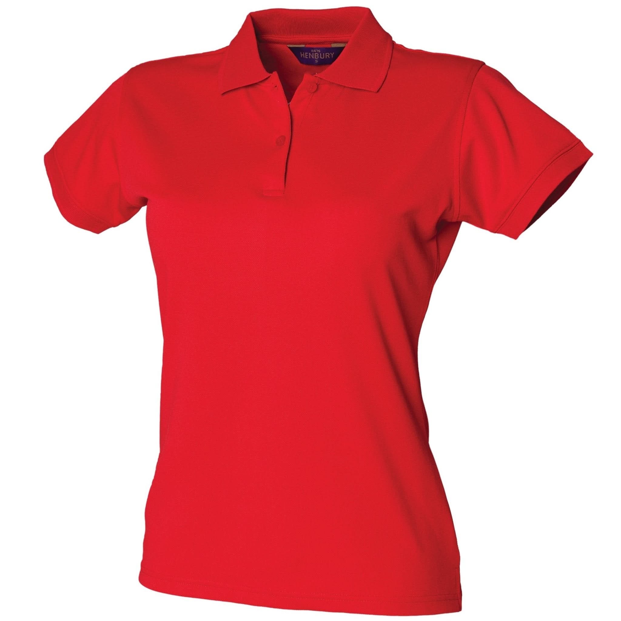 HB476: Womens Coolplus Polo Shirt Womens Polos Henbury